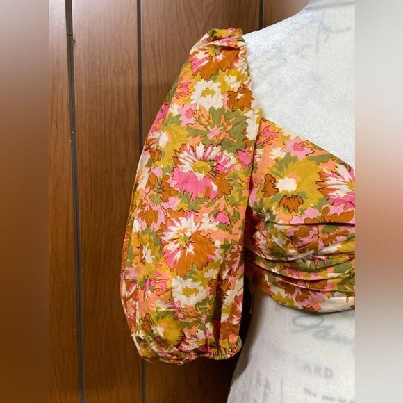 Zimmermann Violet Crop Top size 3/us size 10 - Picture 9 of 14